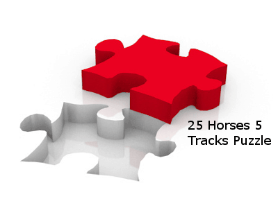 25 Horses 5 Tracks Puzzle