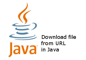 Download file from URL in Java